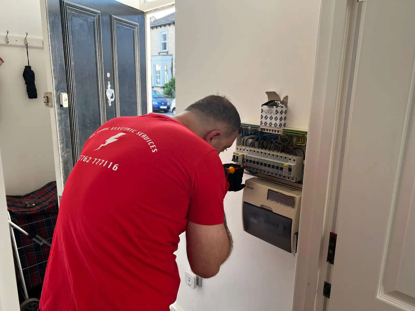 Consumer unit inspection — recent project